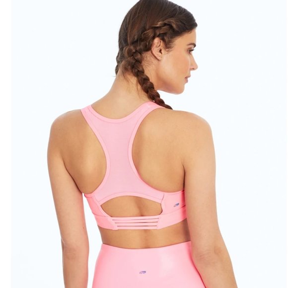👋🎯NWT Cycle House Ultra Pink Circuit Sports Bra Size Small - Picture 1 of 9
